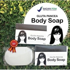 Gluta Pancea Body Soap BPOM - Sabun Gluta Pemutih Badan BPOM - 80gr