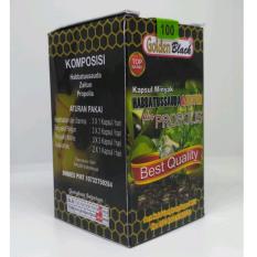 GOLDEN BLACK Kapsul minyak HABBATUSSAUDA & ZAITUN PLUS PROPOLIS Isi 100