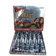 Golecha Henna Magic Cone Black Tatto Tangan India - Black