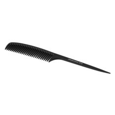 BAIK Plastik Profesional Hairdressing Tail Comb Haircut Hairdressing Barber Comb Black 0713-Intl