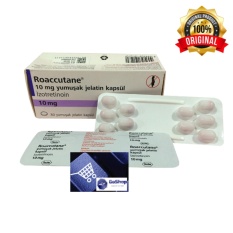 GoShop Obat Jerawat Ampuh Roaccutane 10 mg by Roche 1 Strip isi 10 Capsul