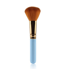 Anggun Warna Merah Coklat Rambut Cheek Adalah Foundation Brush Wanita Makeup Alat Grosir 1 #-Intl