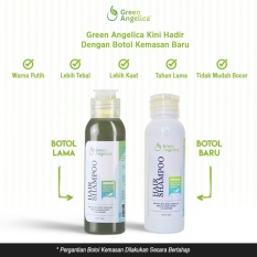 Green Angelica Hair Shampo Penumbuh rambut alami - Obat rambut botak & rontok