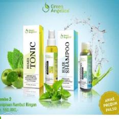 Green Angelica Memperbaiki Rambut Rusak Efektif Menumbuhkan Rambut Cepat