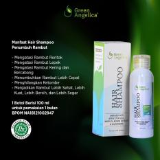 Green Angelica Shampo Rontok Cegah Botak Dan Mengatasi Rambut Rontok Berlebih