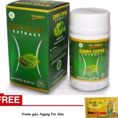 Green Coffee Ash Shihhah Diet Alami - 60 Kapsul + Gula Jagung