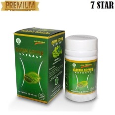 Green Coffee Bean 7STAR Alami Tanpa Bahan Pengawet / Extract COFFE Isi 60 Cap @500 Mg 100% Mampu Untuk Melangsingkan Tubuh & Meningkatkan Metabolisme Tubuh
