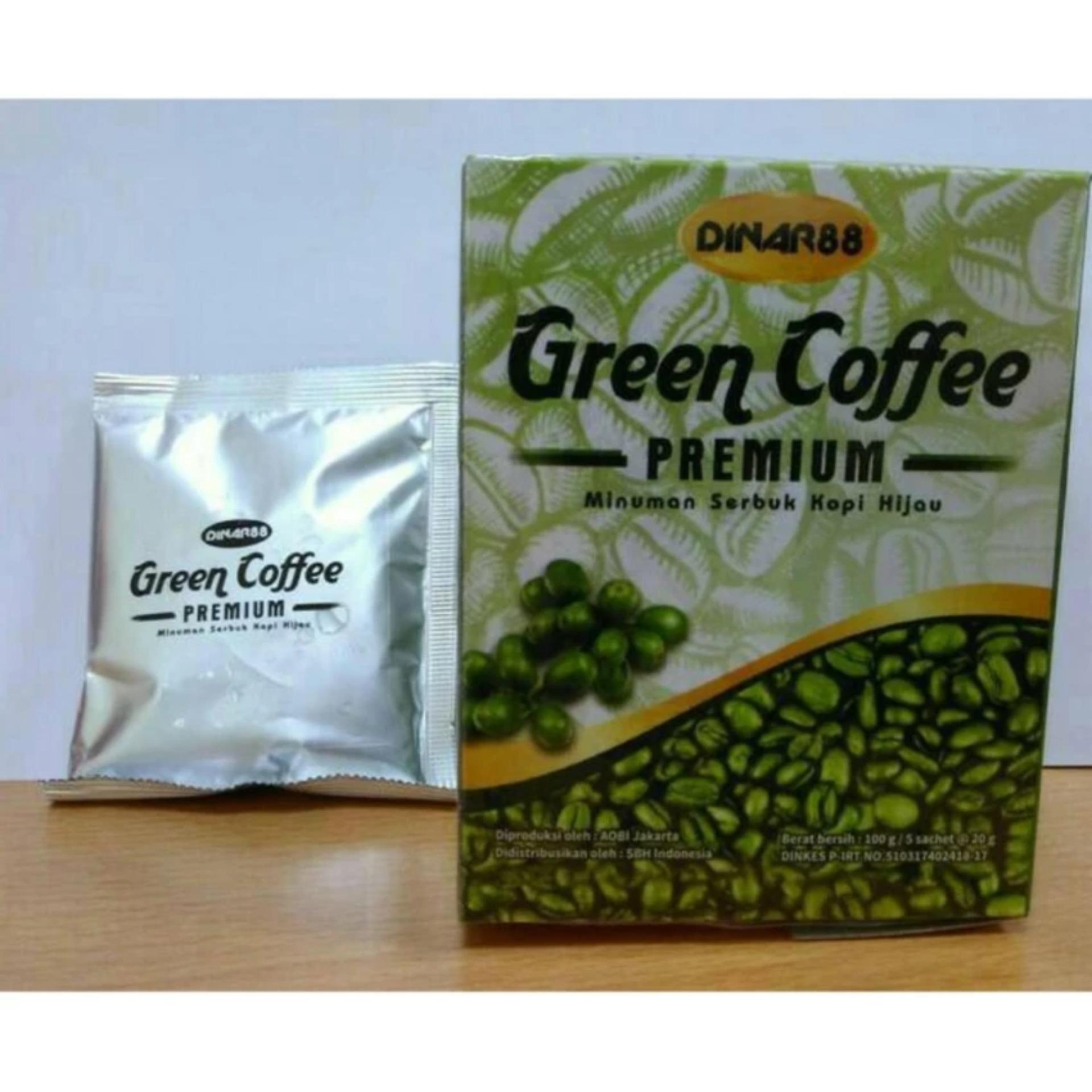 Green Coffee premium dinnar 88 100gr / 5 sachet  