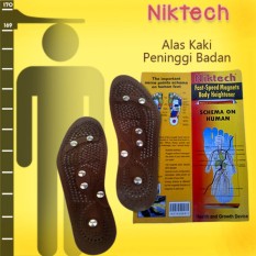 Griyaazza - Alas Kaki Peninggi Badan Niktech Footwear Alat Terapi Sepatu Sandal Kesehatan - Multi Warna
