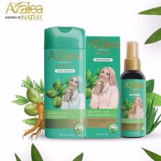 Hafshop Paket Azalea Hijab Hair Perawatan Rambut Hijabers Shampoo - Mist Natur 80 ml