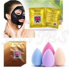 Hanasui - Naturgo BPOM - Masker Lumpur - 100% Original 10 Pcs- Spon Make Up - Spon Beauty Blender Random