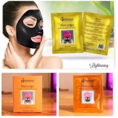 Hanasui Naturgo Masker Lumpur Wajah Sensitif - 1 BOX isi 10pcs