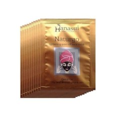 Hanasui Naturgo Masker Lumpur Wajah Sensitif - 10 Pcs