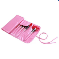 Hanyu Profesional Make Up Bedak Pengantin Wajah Mata Bibir Set Kuas With Tas Wanita Kulit (24 Buah, Berwarna Merah Muda)-International