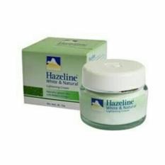 Hazeline White & Natural Lightening Cream Original Malaysia 50Gr - Cream Muka - Hijau