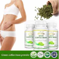 Herbal - Herbal - Paket 10 Botol Exitox Green Coffee bean Extract 500Mg Jaminan 100% Asli Pelangsing Cepat Alami.