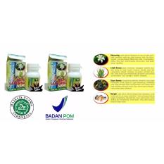 Herbal Ratu Langsing Obat Herbal Pelangsing Badan Alami BPOM - 2 Botol @60 Kapsul