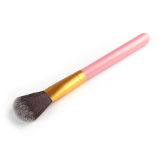 Hitam dan Putih Berkualitas Tinggi Rambut Cheek Adalah Foundation Brush Wanita Makeup Alat Grosir 3 #-Intl