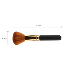 Kualitas Tinggi Warna Merah Coklat Rambut Cheek Adalah Foundation Brush Wanita Makeup Alat Grosir 2 #-Intl