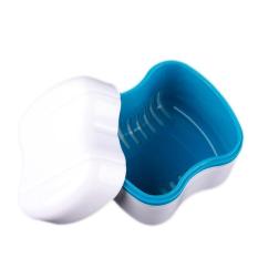 Tinggi Kualitas Store Baru Mulut Gigi Baki Orthodontic Retainer Gigi Palsu Case Box (Putih)