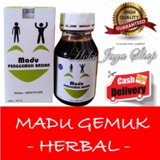 HOKI COD - Madu Gemuk Badan Dewasa Dan Anak-Anak Nutrisi Penambah Nafsu Makan Herbal - 350gr