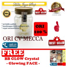 HOKI COD - Bibit Collagen Original CV. MECCA ANUGRAH - BITCOL Bibit Colagen Tutup Gold + Gratis BB Glow Crystal Cream - BB Glow Whitening Crystal Cream Original Premium