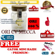HOKI COD - Bibit Collagen Original CV. MECCA ANUGRAH - BITCOL Bibit Colagen Tutup Gold + Gratis Haidi Catok Mini Pelurus Rambut - Multi Colour - 1 Pcs