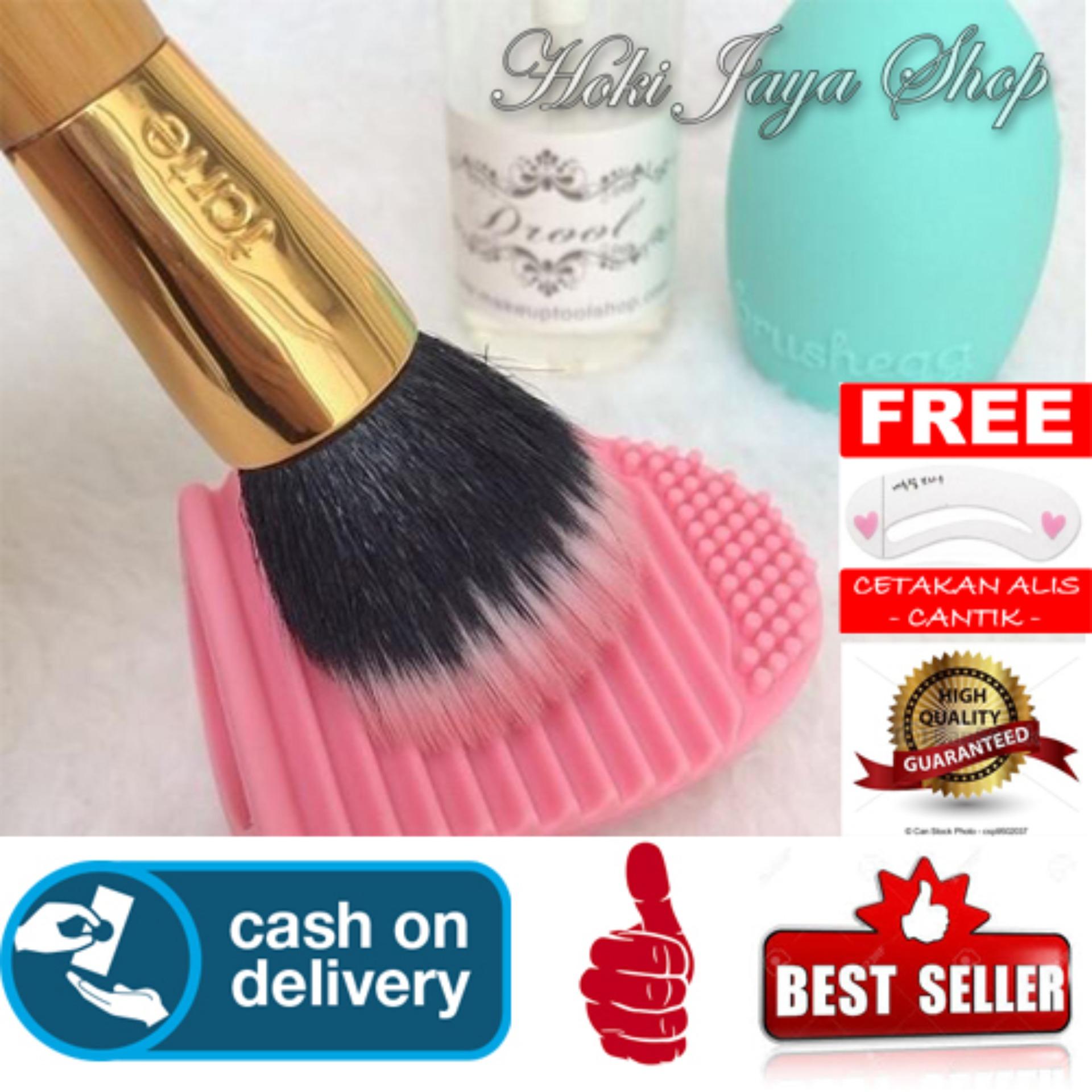 HOKI COD - Brush Egg Pembersih Kuas Make Up - Multi Colour + Gratis Cetak Alis Cantik - Premium HOKI COD - Brush Egg Pembersih Kuas Make Up - Multi Colour + Gratis Cetak Alis Cantik - Premium