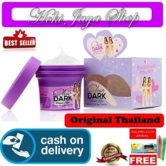 HOKI COD - Chomnita Clear Dark Pemutih Bokong, Pantat , Selangkangan, Stretch Mark Original Thailand Quality Import + Gratis Pulpen Lilin Unik Serba Guna Hitam Pekat - 1 Pcs