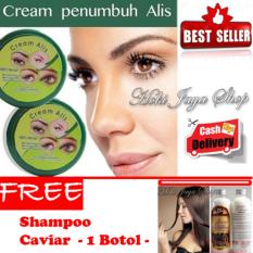 HOKI COD - Cream Alis New Original Premium - Penumbuh Dan Penebal Alis - 1 Pcs + Gratis Shampo Caviar - Shampo Kuda Original Sudah BPOM - 250 mL - 1 Pcs