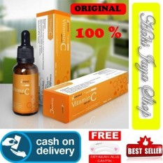 HOKI COD - Hanasui Serum Vitamin C + Collagen By Jaya Mandiri BPOM Serum Vit C Orange - 1 Pcs + Gratis Cetak Alis Cantik - Premium