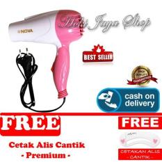 HOKI COD - Nova Hair Dryer N-658 HairDryer - Multi Colour + Gratis Cetak Alis Cantik - Premium