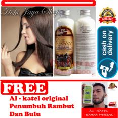 HOKI COD - Shampo Caviar - Shampo Kuda Sudah BPOM - 250 mL + Gratis Al Katel Minyak Penumbuh Rambut dan Bulu - Herbal alami Premium - 1 Pcs