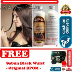 HOKI COD - Shampo Caviar - Shampo Kuda Sudah BPOM - 250 mL + Gratis Black Walet Soap PD TORA - Sabun Walet - Sabun Muka - Sabun Bebas Jerawat - Sabun Pencerah Wajah - 1 Pcs