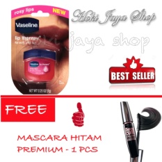 HOKI COD - Vaseline Lip Therapy Rosy Lips Therapy Premium - 1 Pcs FREE Mascara Hitam Premium - 1 Pcs