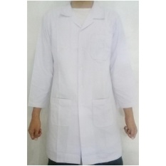 Hoki Jas Baju Jaket Laboratorium Seragam Lab Praktikum Praktek Dokter Medis - Lengan Panjang