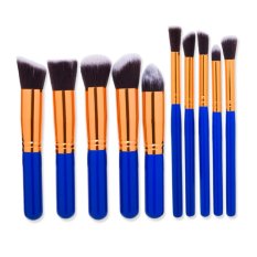 Hot Sale 10 Pcs Kosmetik Brushes Set Make Up Sikat Kecantikan Alat Foundation Brushes With Bersaing Harga-Intl