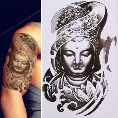 Hot Sale Decorative Tato Sementara Lengan Stiker DIY Kertas Decal PALSU TATTOO-Intl