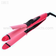Seksi Jual TG771T 2 Dalam 1 Pelurus Rambut Profesional & Curling Turmalin Ceramic Rambut Straightening Irons Rambut Curler-Internasional