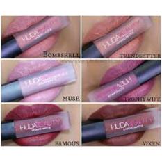 HUDA LIPSTICK / LIPSTIK BEAUTY MATTE / LIPSTIK MATTE HUDA - ISI 6 PSC RANDOM