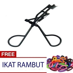 Icantiq (FREE ikat rambut Polos ) Eyelash Curler Penjepit Bulu Mata Pelentik Bulu mata Pelentik Bulumata - Hitam