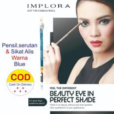 Implora Pencil alis 3in 1 Alis Implora , sikat & serutan Warna sesuai gambar