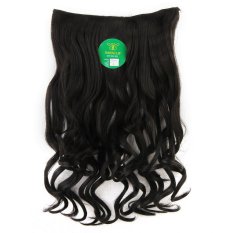 Instaclip Hairclip Curly Black 60 cm / Hair clip klip Keriting Korea Hitam Big Layer Full head