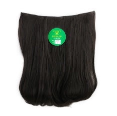 Instaclip Hairclip Short Blow 40 cm Black / Hair clip klip Lurus Korea Hitam Big Layer Full head