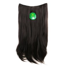 Instaclip Hairclip Straight Black 60 cm / Hair clip klip Lurus Korea Hitam Big Layer Full head