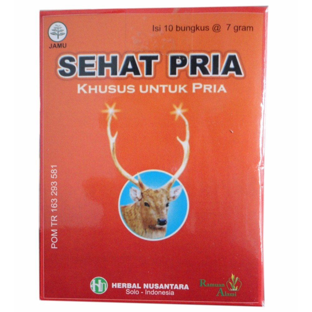 Jamu Sehat Pria - Herbal Alami Khusus Pria