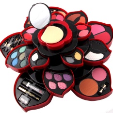 Jiaukon Pawaca Plum Blossom Makeup Warna Kit-Semua Dalam Satu Makeup Set-Pewarna Mata, Blush, Lipgloss, Maskara, Powder, Eyeliner dan Makeup Tool-Intl