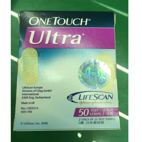 Johnson One Touch Ultra Strip Isi 50 Dari Life Scan - Johnson Company