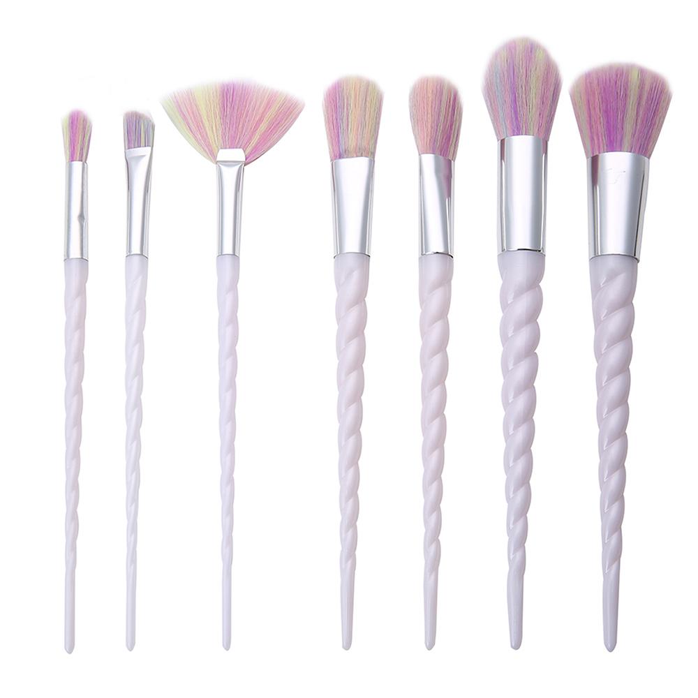 JvGood 7 Pieces Makeup Brush Set New Unicorn Thread Professional Face Eye Shadow Eyeliner Foundation Blush Lip Powder Liquid Cream Cosmetics Blending Brush Tool JvGood 7 Pieces Makeup Brush Set New Unicorn Thread Professional Face Eye Shadow Eyeliner Foundation Blush Lip Powder Liquid Cream Cosmetics Blending Brush Tool