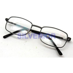 Kacamata Membaca Dua Lensa Plus 1.5 Double Lens Baca Dan Normal Logam